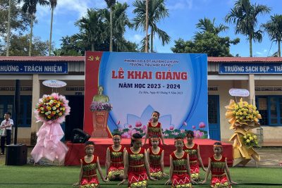 KHAI GIẢNG NĂM HỌC MỚI 2023 – 2024